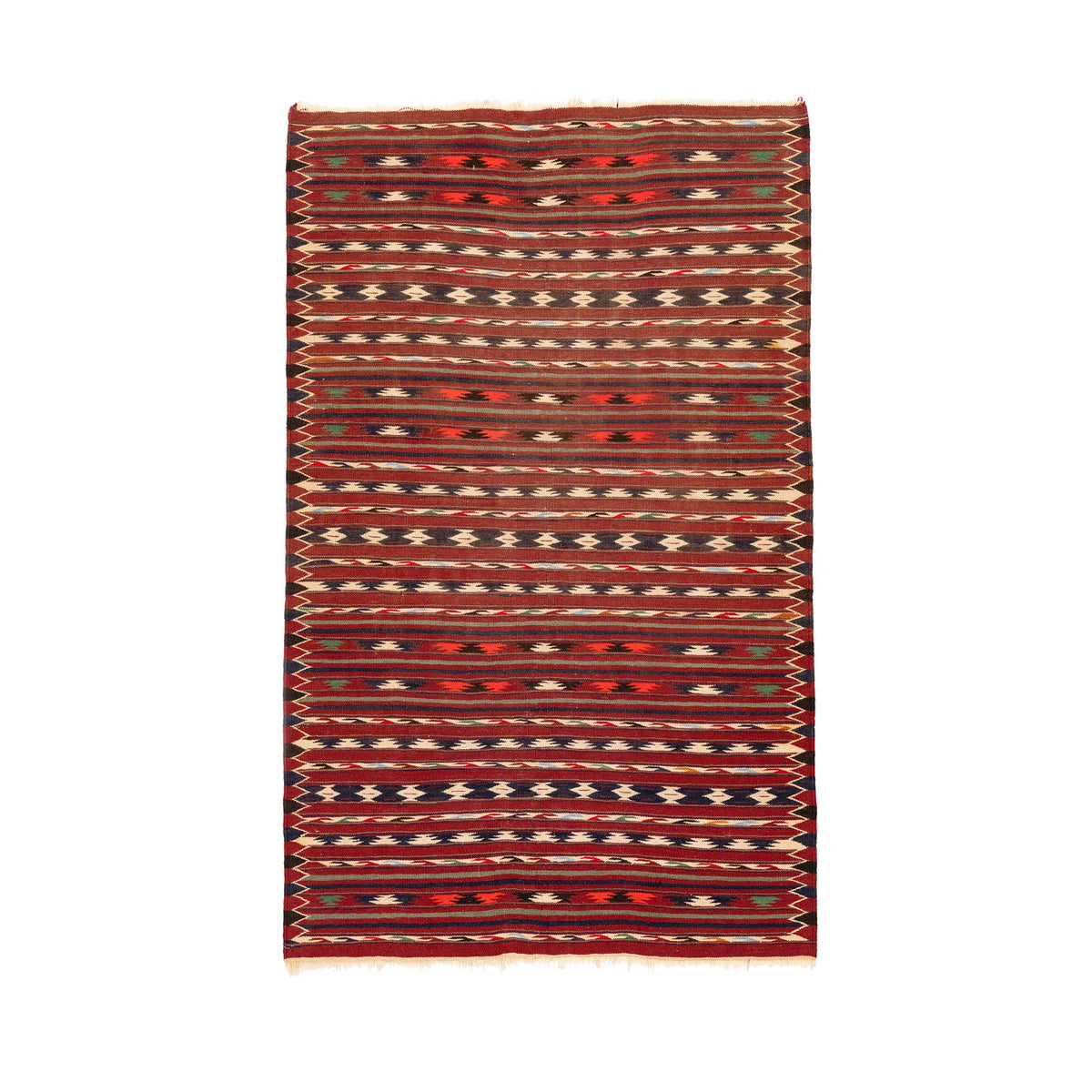 Turkmen Kilim (3.9 x 6.3)ft