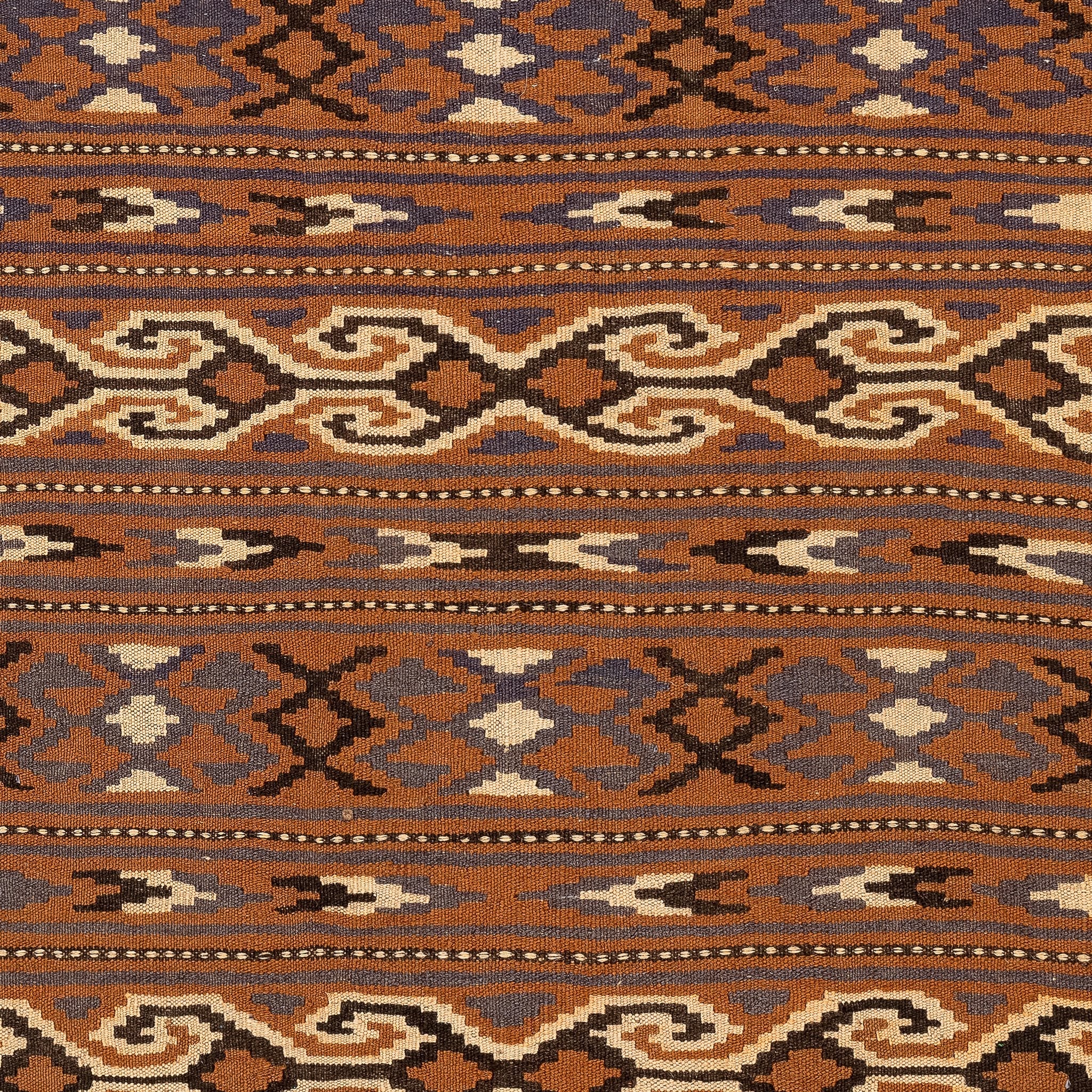 Turkmen Kilim (3.4 x 5.8)ft