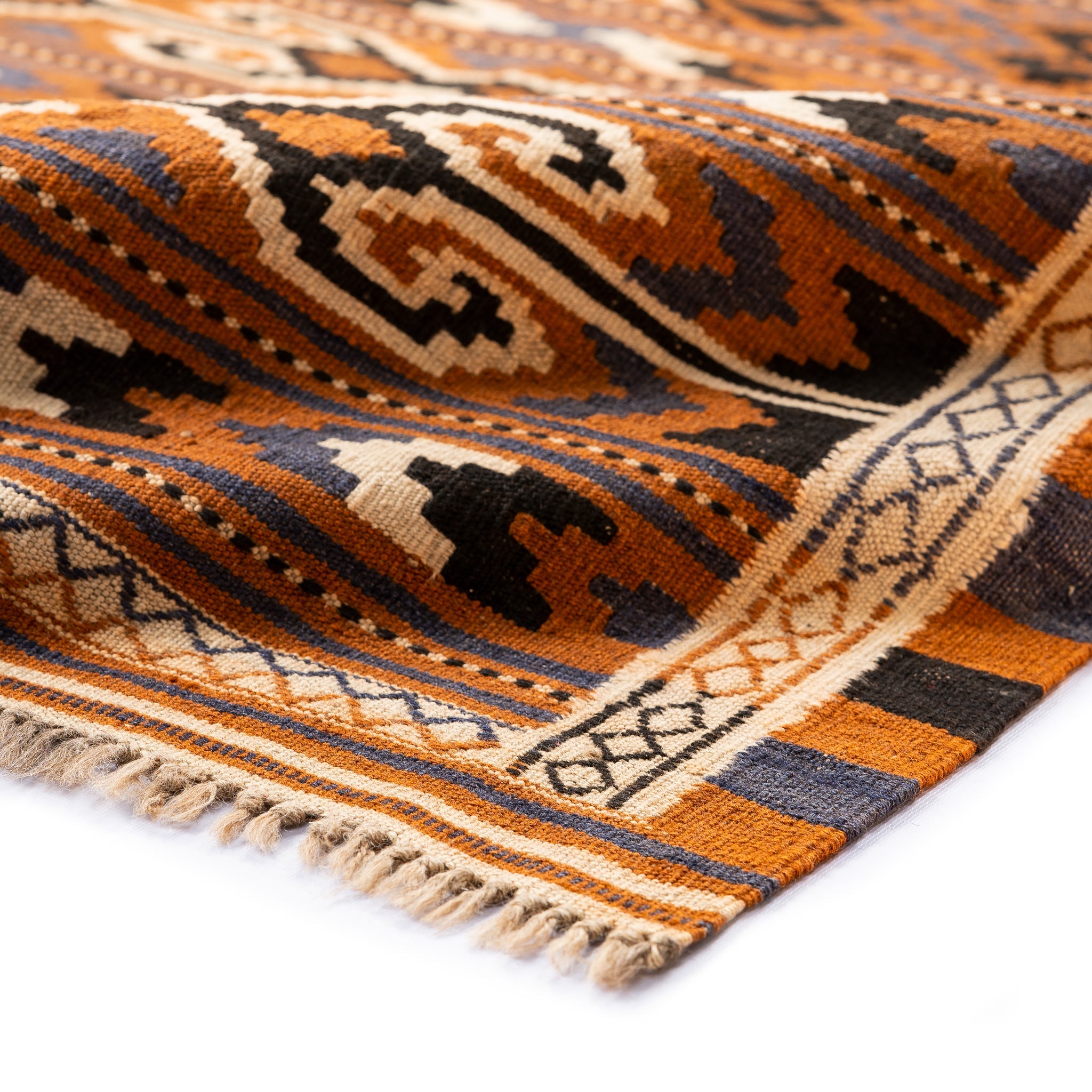 Turkmen Kilim (3.9 x 6.2)ft