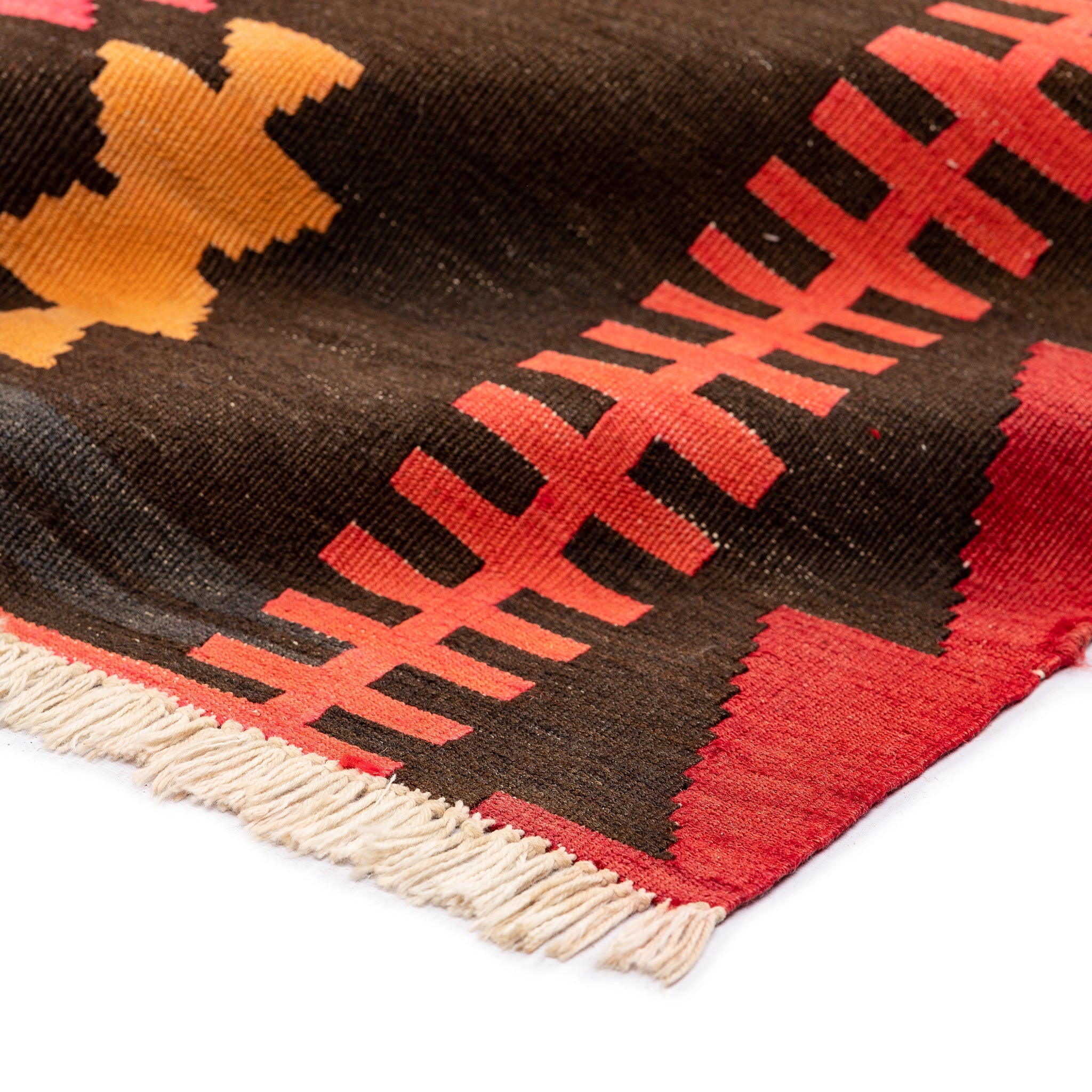 Ardebil Kilim (3.8 x 9)ft