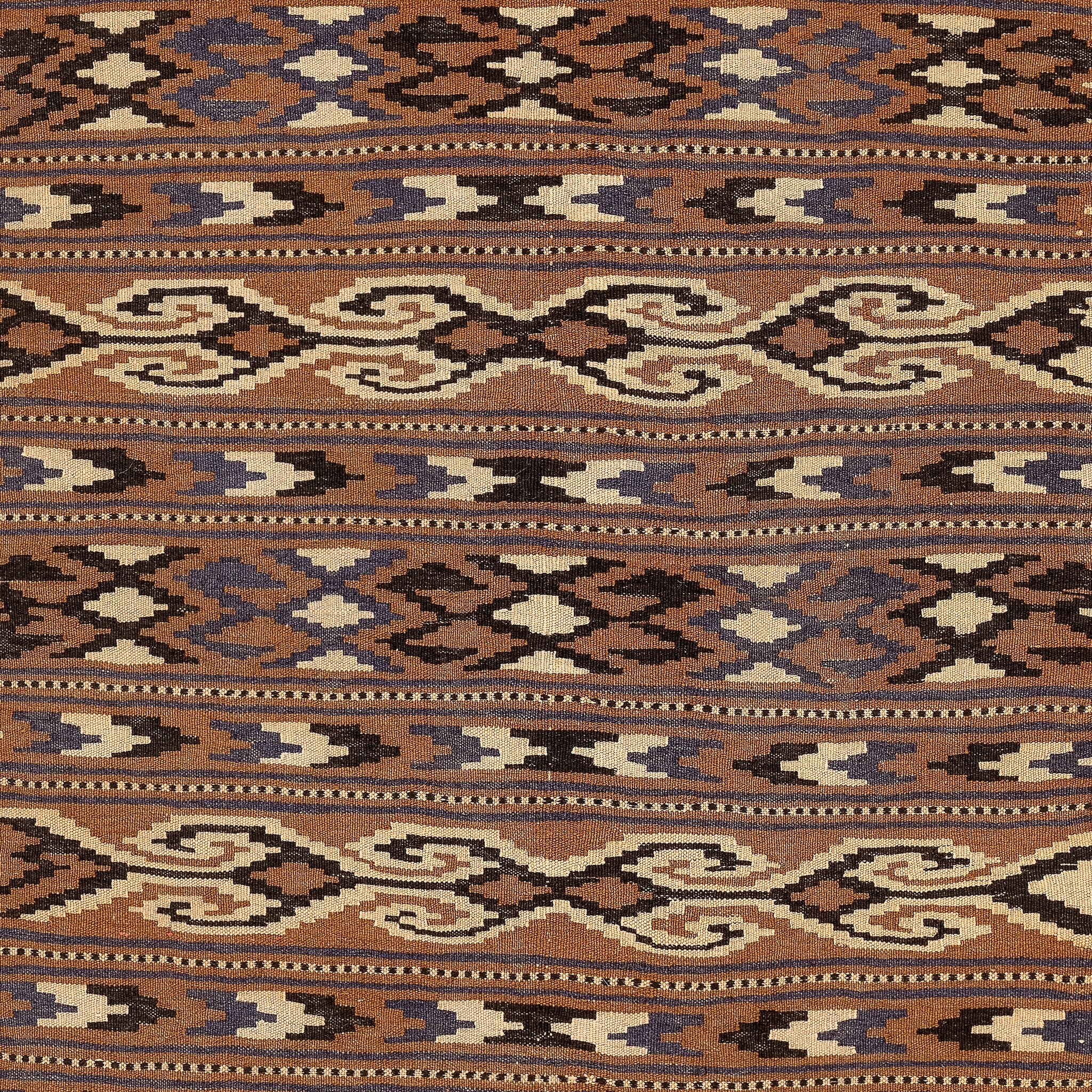 Turkmen Kilim (3.7 x 6.2)ft