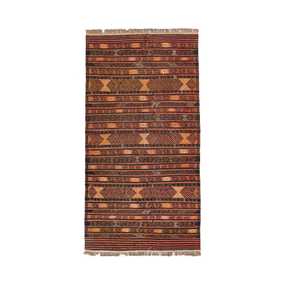 Turkmen Kilim (3.3 x 6.4)ft
