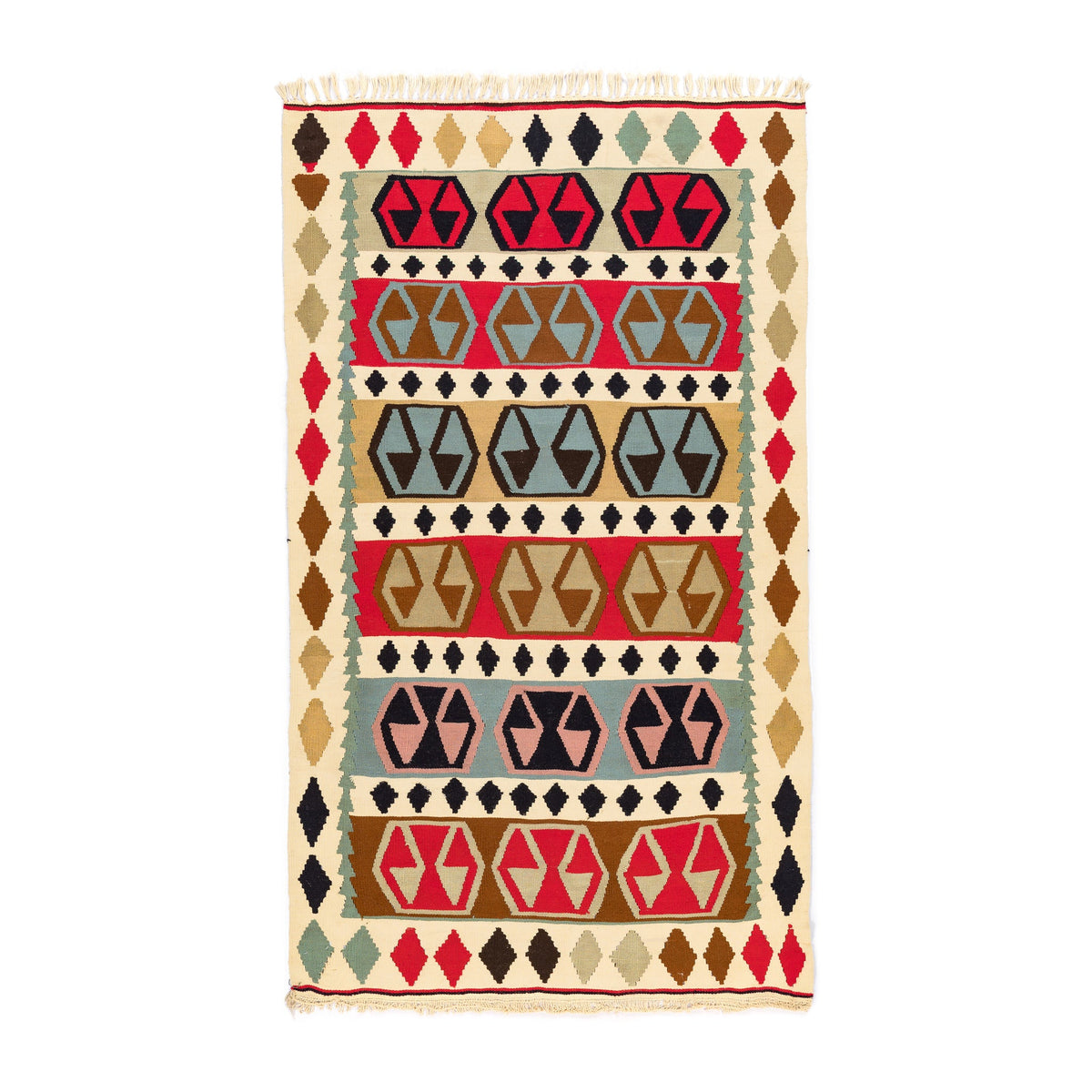 Ardebil Kilim (3.3 x 5.7)ft