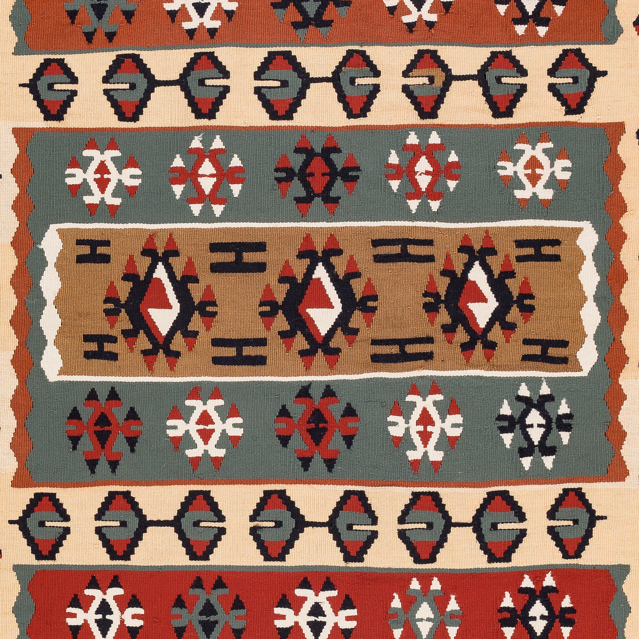 Ardebil Kilim (3.5 x 5.8)ft