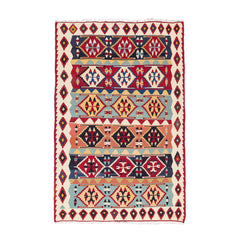 Ardebil Kilim (3.4 x 5.2)ft