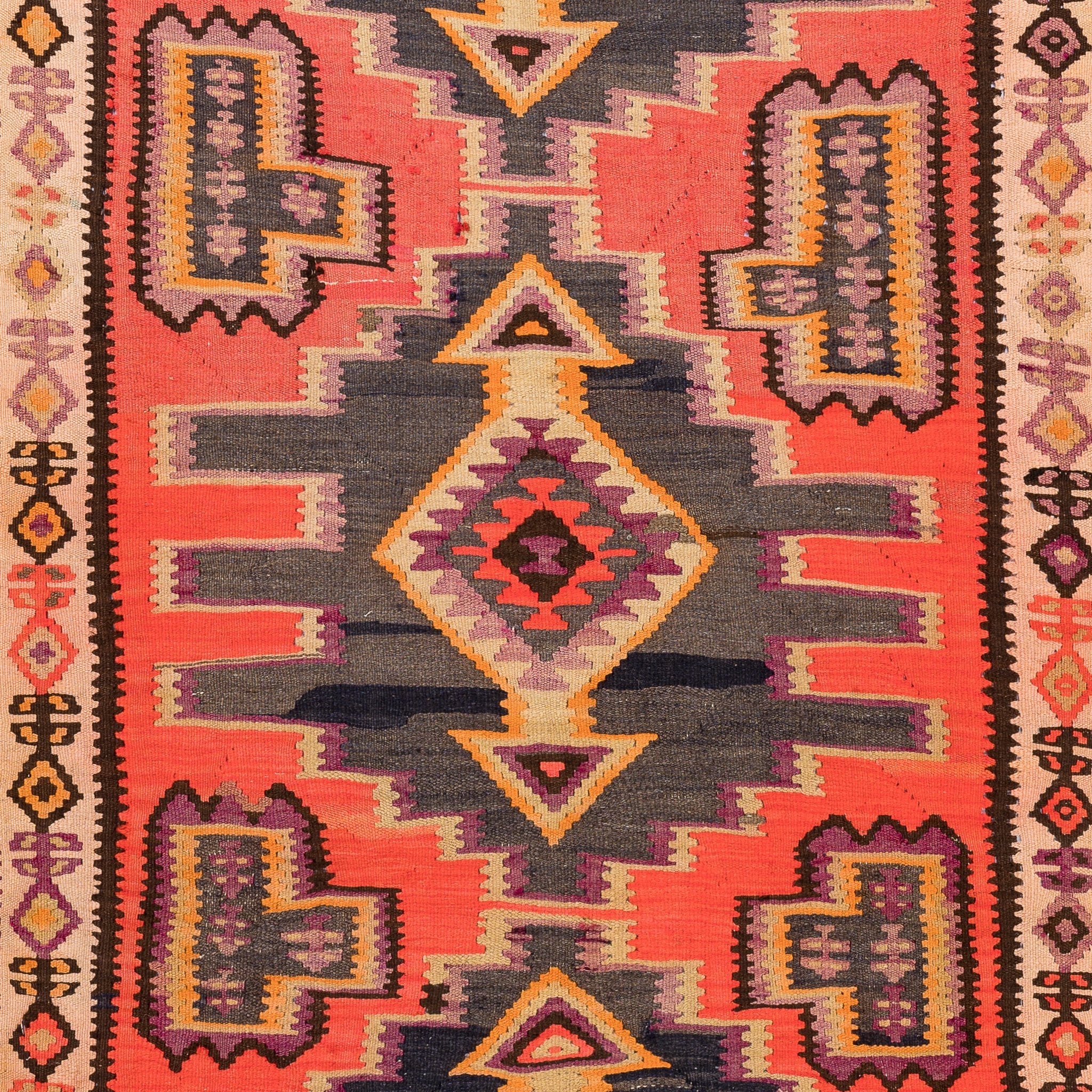 Ardebil Kilim (4.7 x 9.2)ft