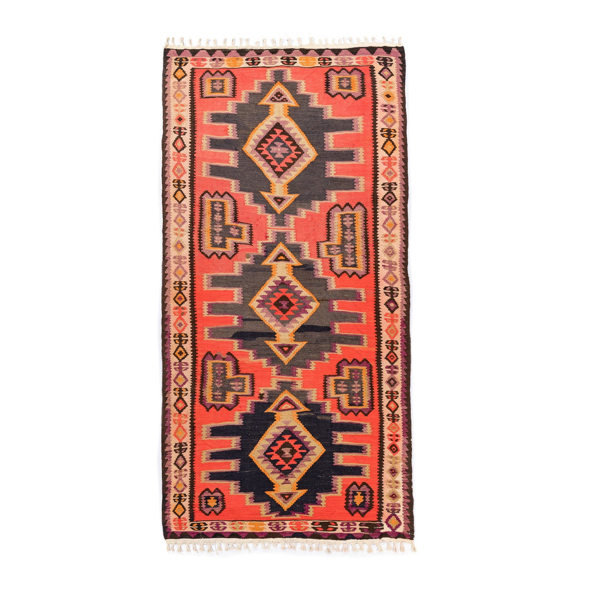 Ardebil Kilim (4.7 x 9.2)ft