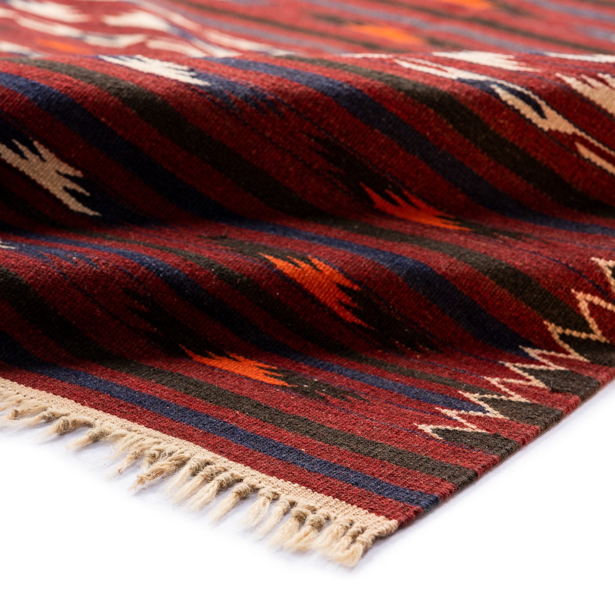Turkmen Kilim (3.7 x 6.5)ft