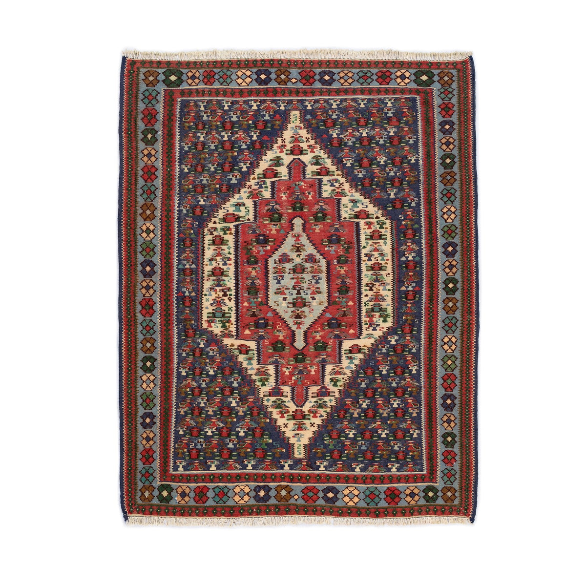 Senneh Kilim (4 x 5.1)ft