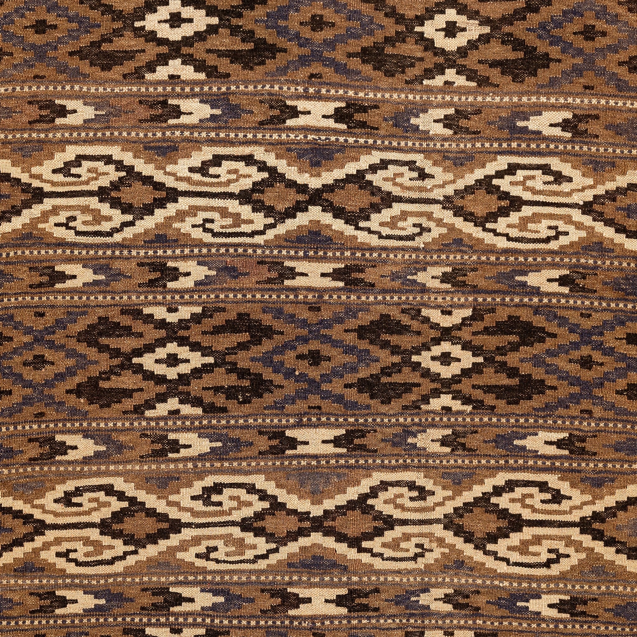 Turkmen Kilim (3.6 x 6.4)ft