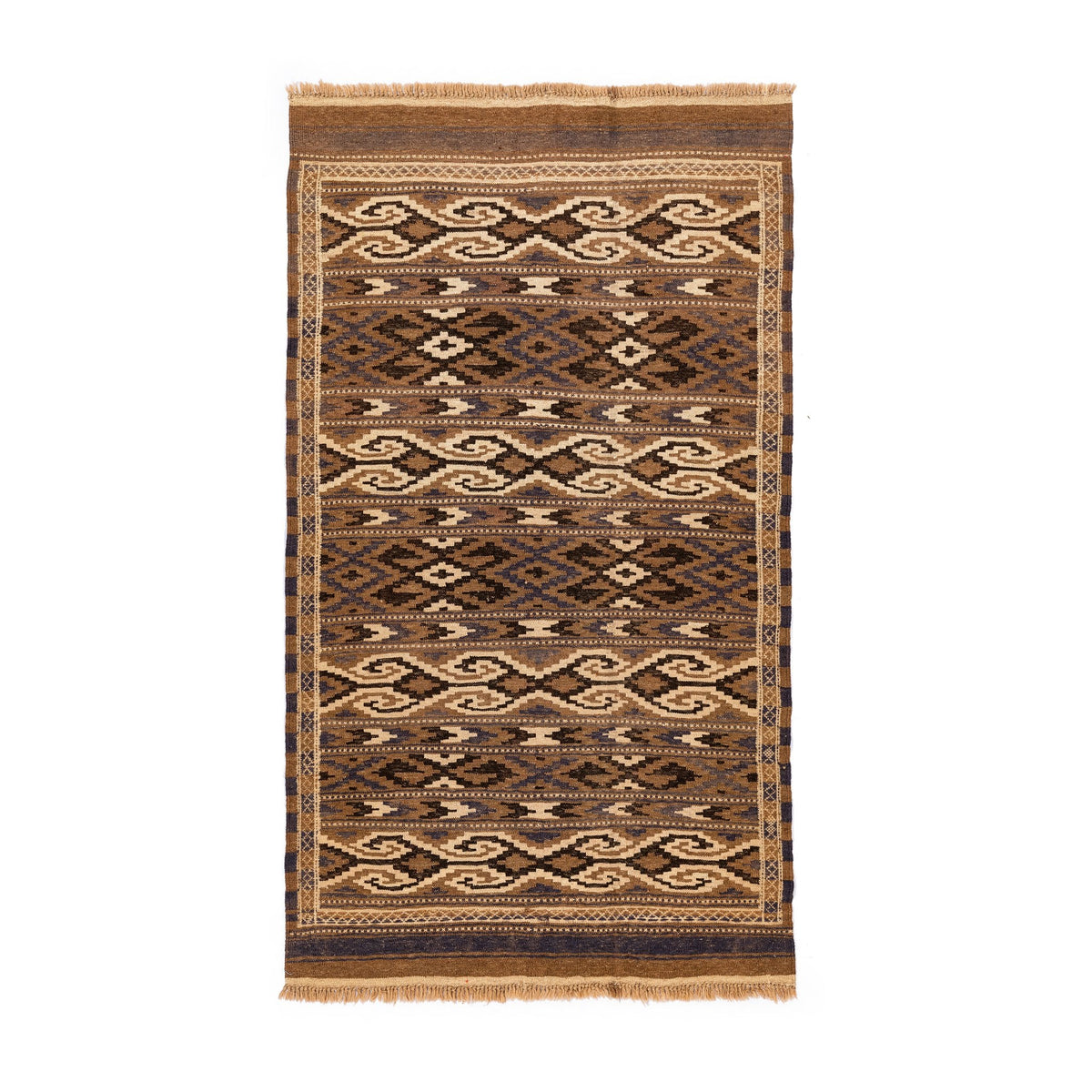 Turkmen Kilim (3.6 x 6.4)ft