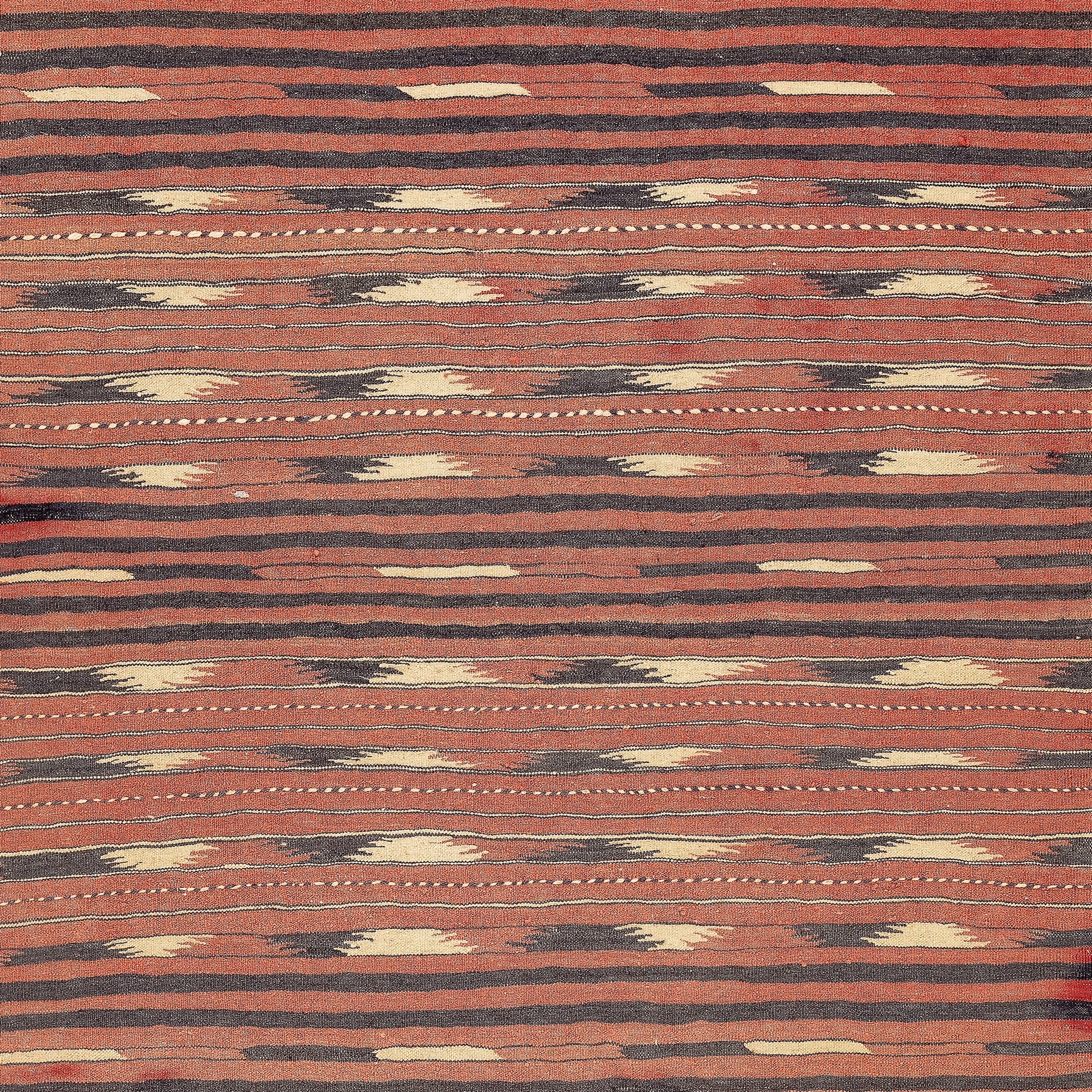 Turkmen Kilim (3.4 x 6.2)ft