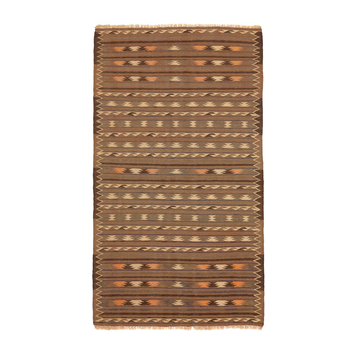 Turkmen Kilim (3.4 x 5.8)ft