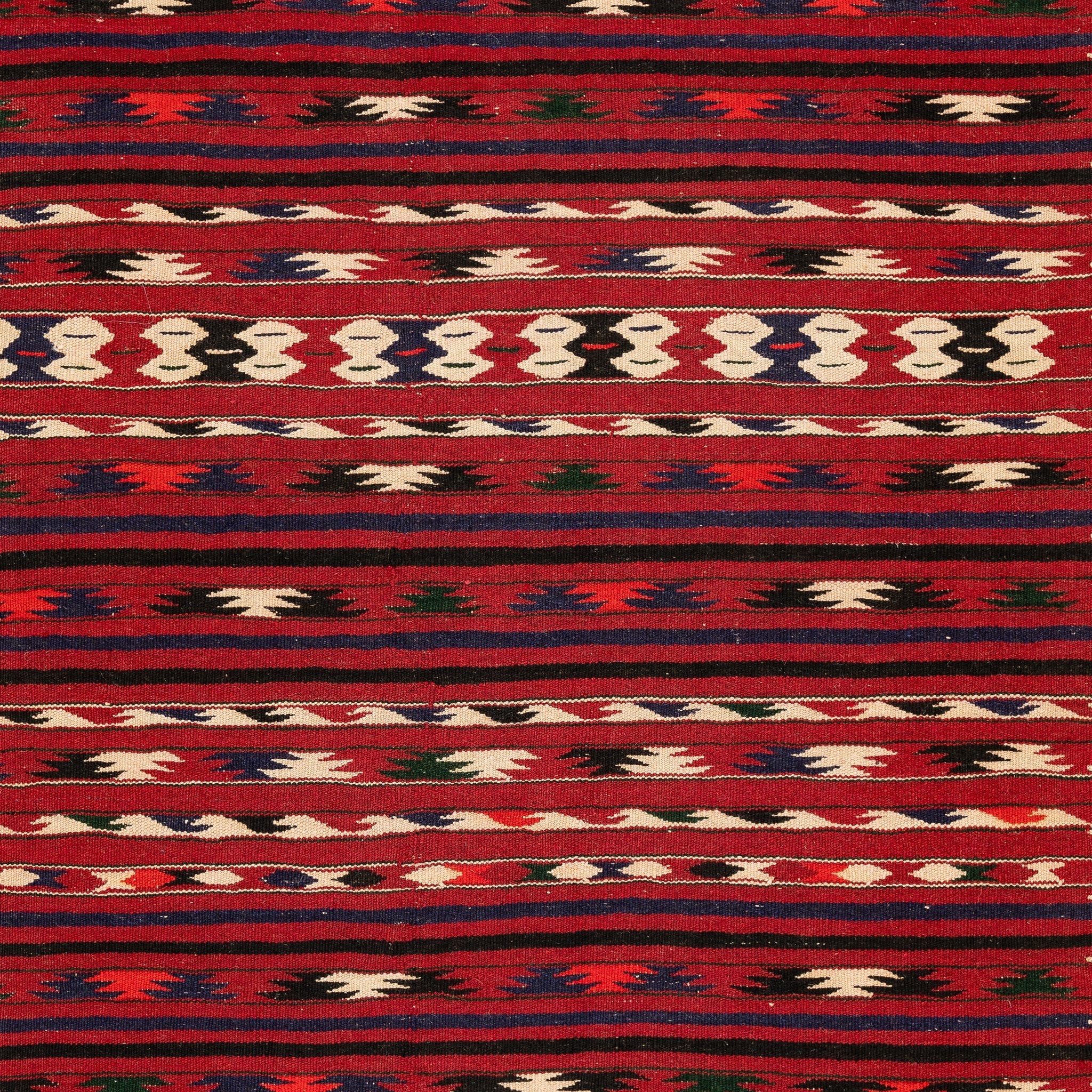 Turkmen Kilim (3.5 x 6.6)ft