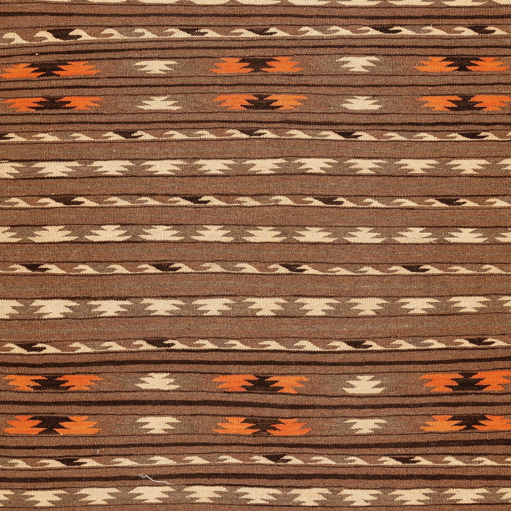 Turkmen Kilim (3.6 x 6.2)ft