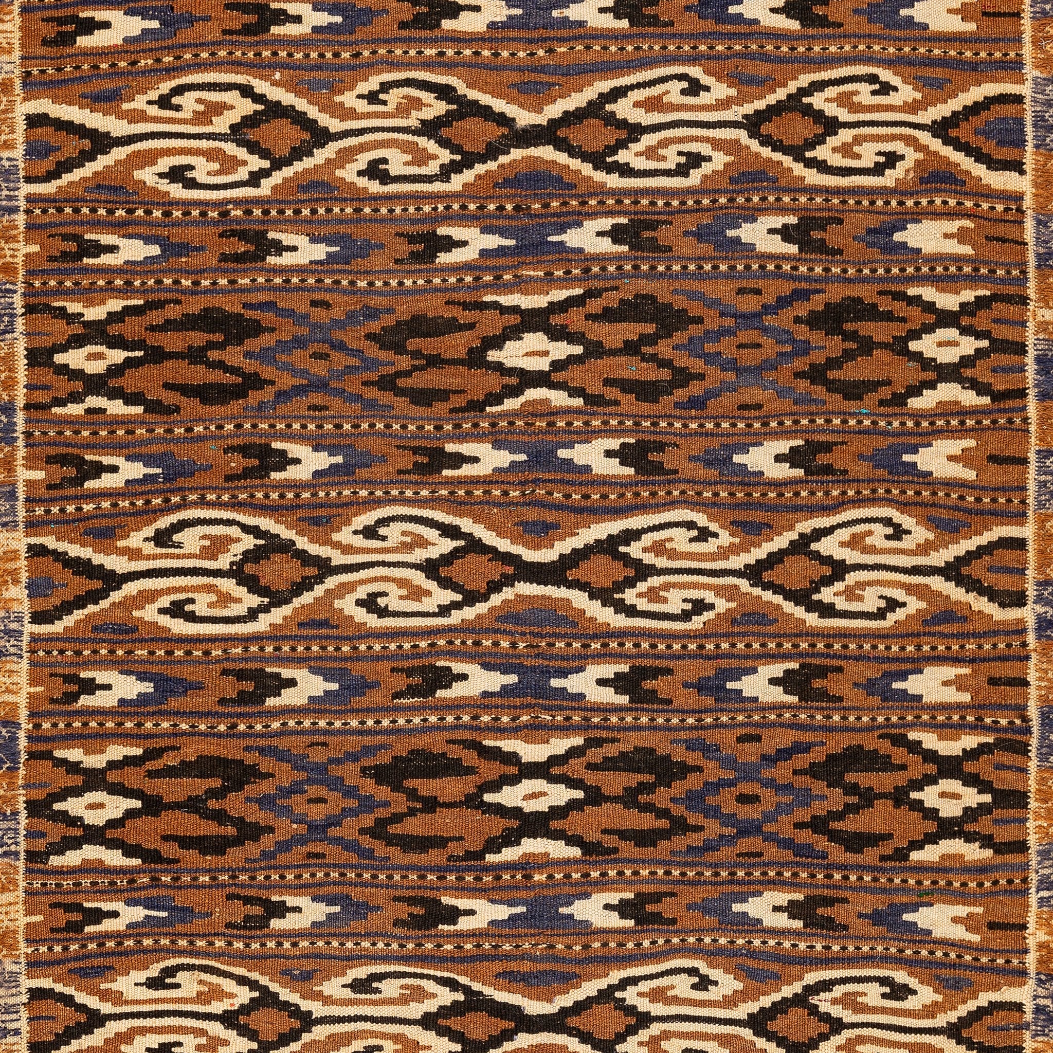 Turkmen Kilim (3.3 x 5.9)ft