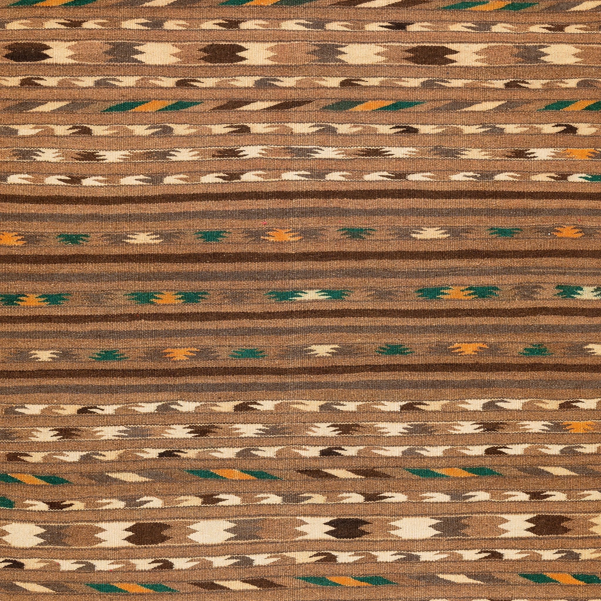Turkmen Kilim (3.5 x 6.1)ft