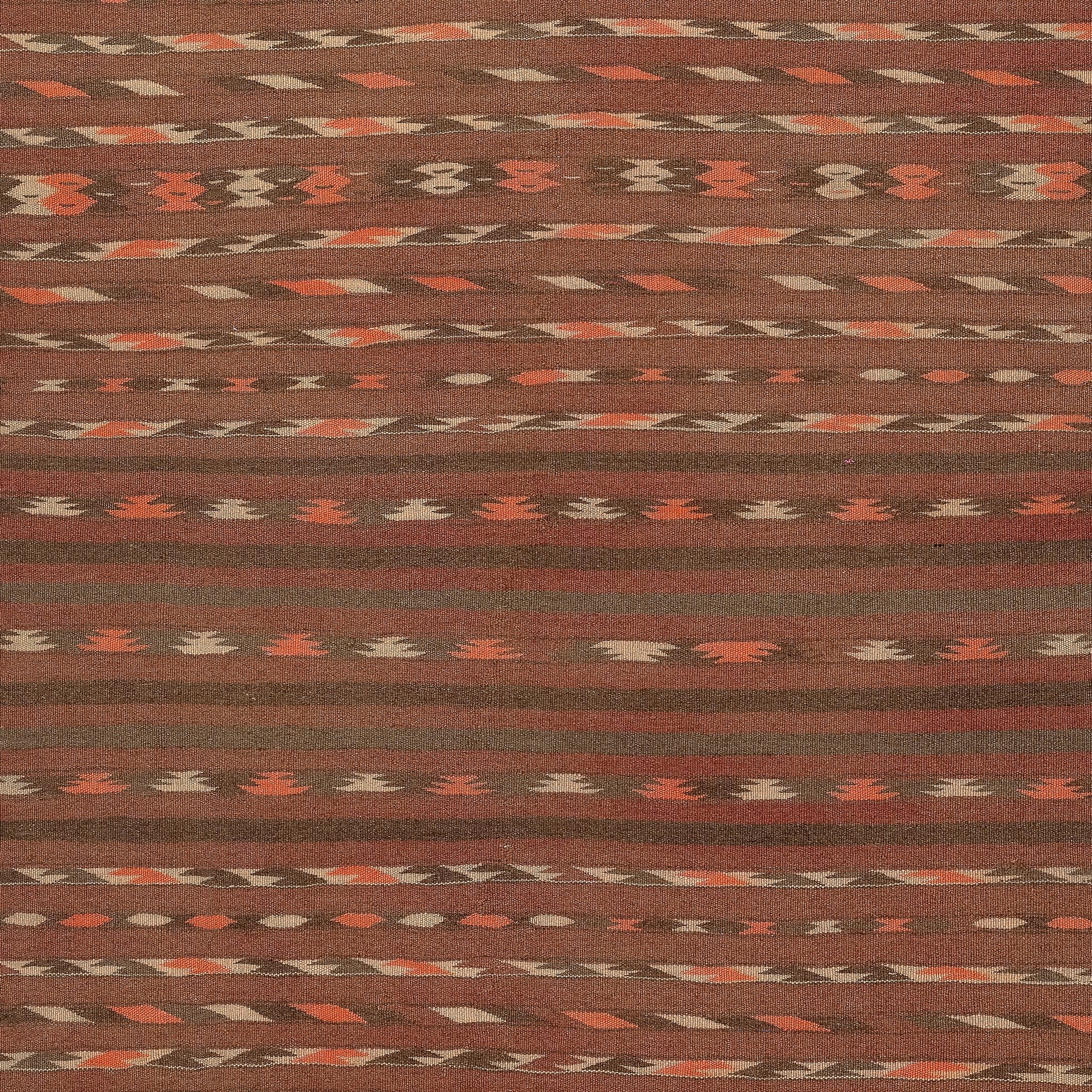 Turkmen Kilim (3.7 x 6.2)ft
