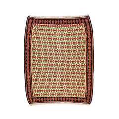Senneh Kilim (3.9 x 4.8)ft