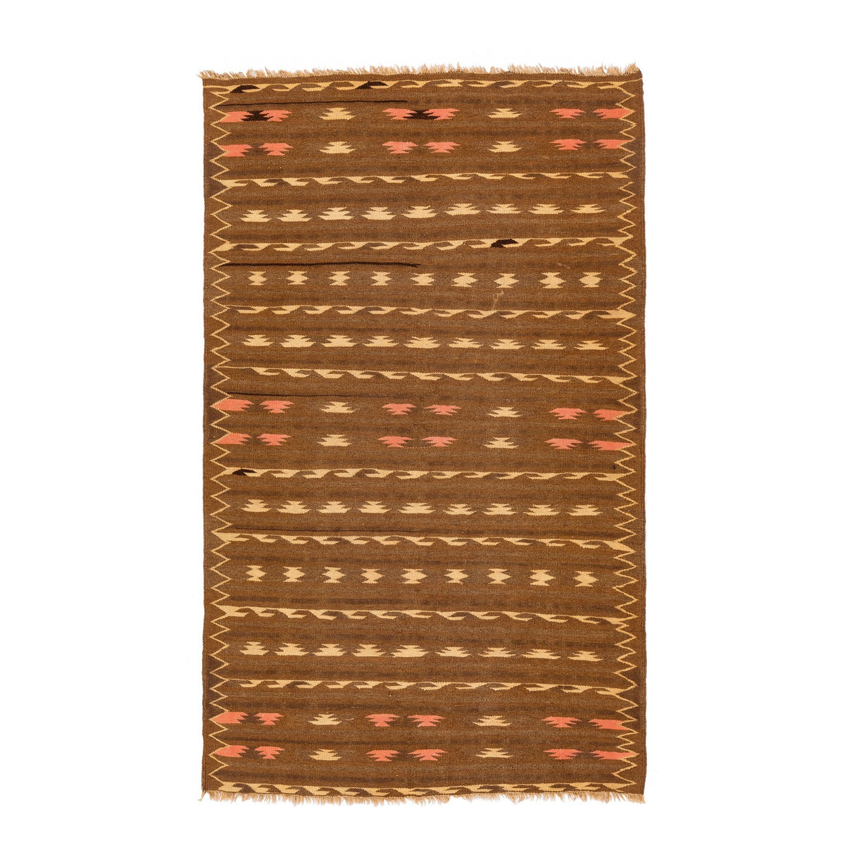 Turkmen Kilim (3.6 x 5.9)ft