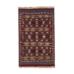 Turkmen Kilim (3.6 x 6.2)ft