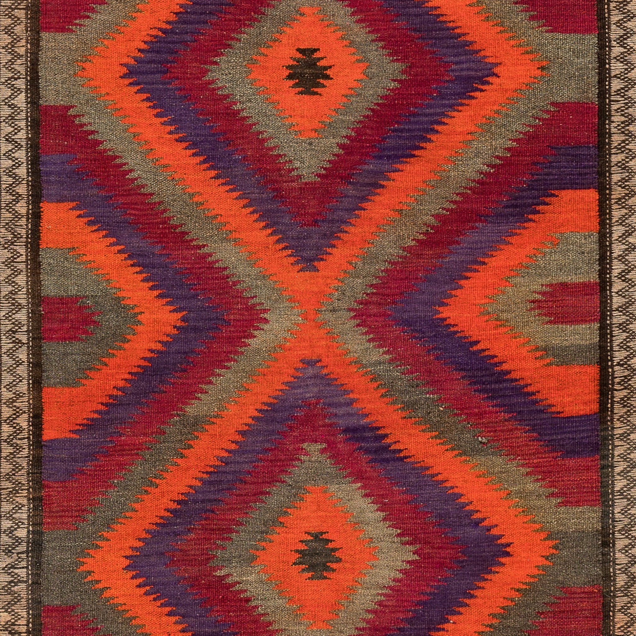 Ardebil Kilim (3.7 x 10.2)ft