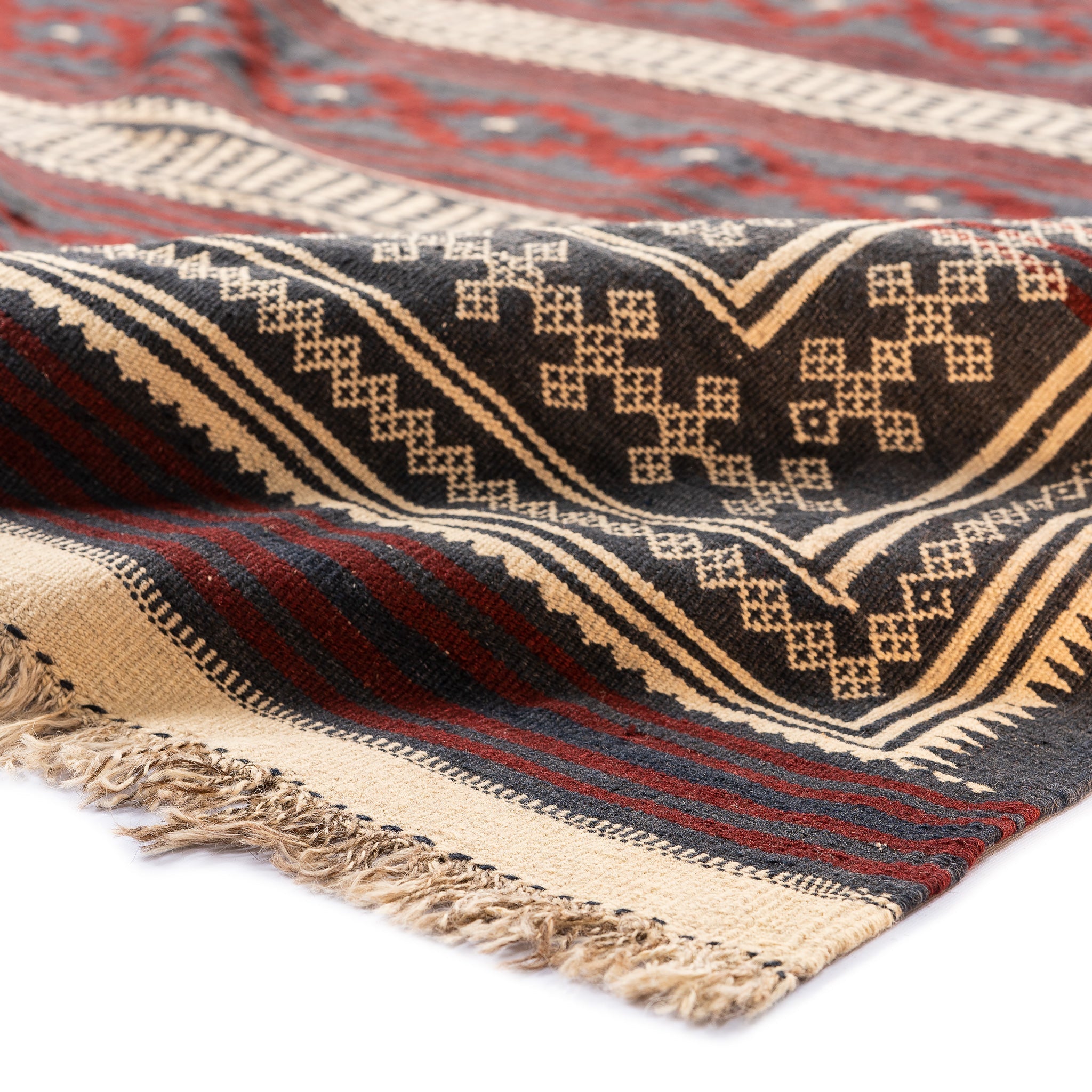 Golbarjasta Kilim (6.3 x 9.3)ft