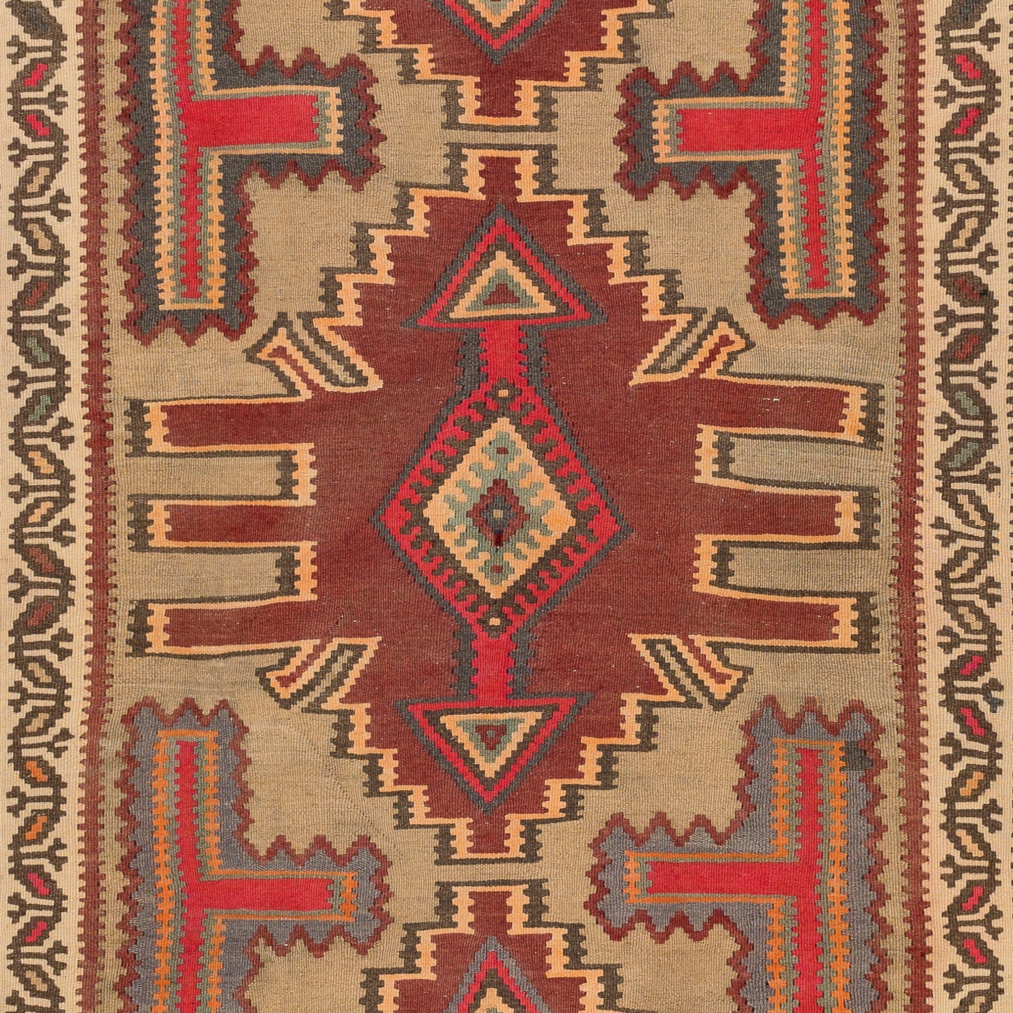 Ardebil Kilim (4.8 x 9.7)ft