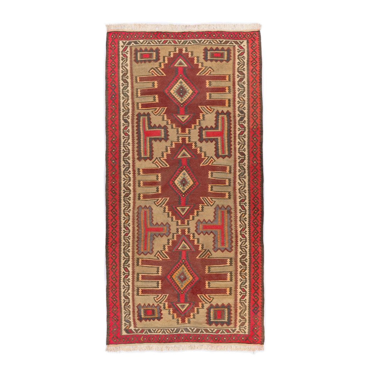 Ardebil Kilim (4.8 x 9.7)ft