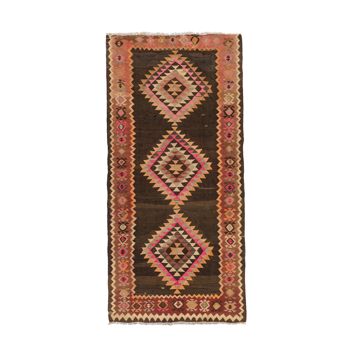 Ardebil Kilim (4.4 x 9.3)ft