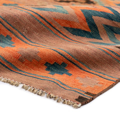 Ardebil Kilim (3.9 x 8.2)ft