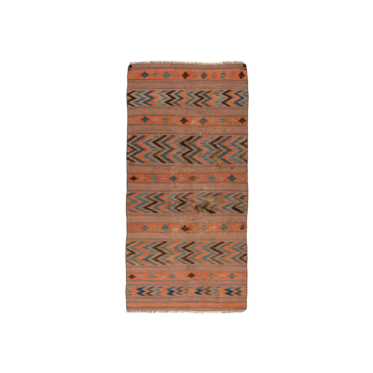 Ardebil Kilim (3.9 x 8.2)ft