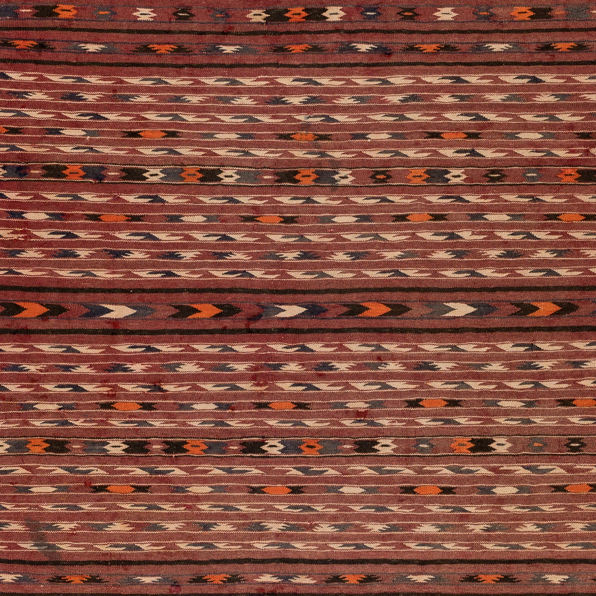 Turkmen Kilim (4.7 x 9.2)ft