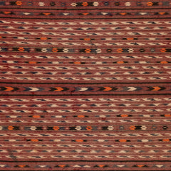 Turkmen Kilim (4.7 x 9.2)ft