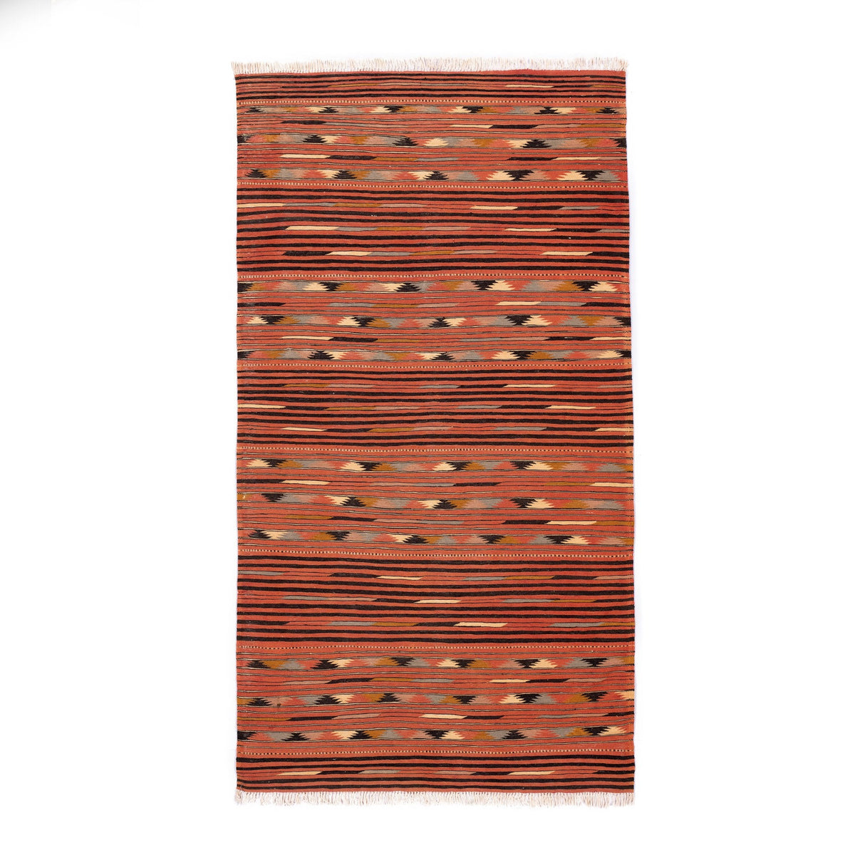 Turkmen Kilim (3.4 x 6.2)ft