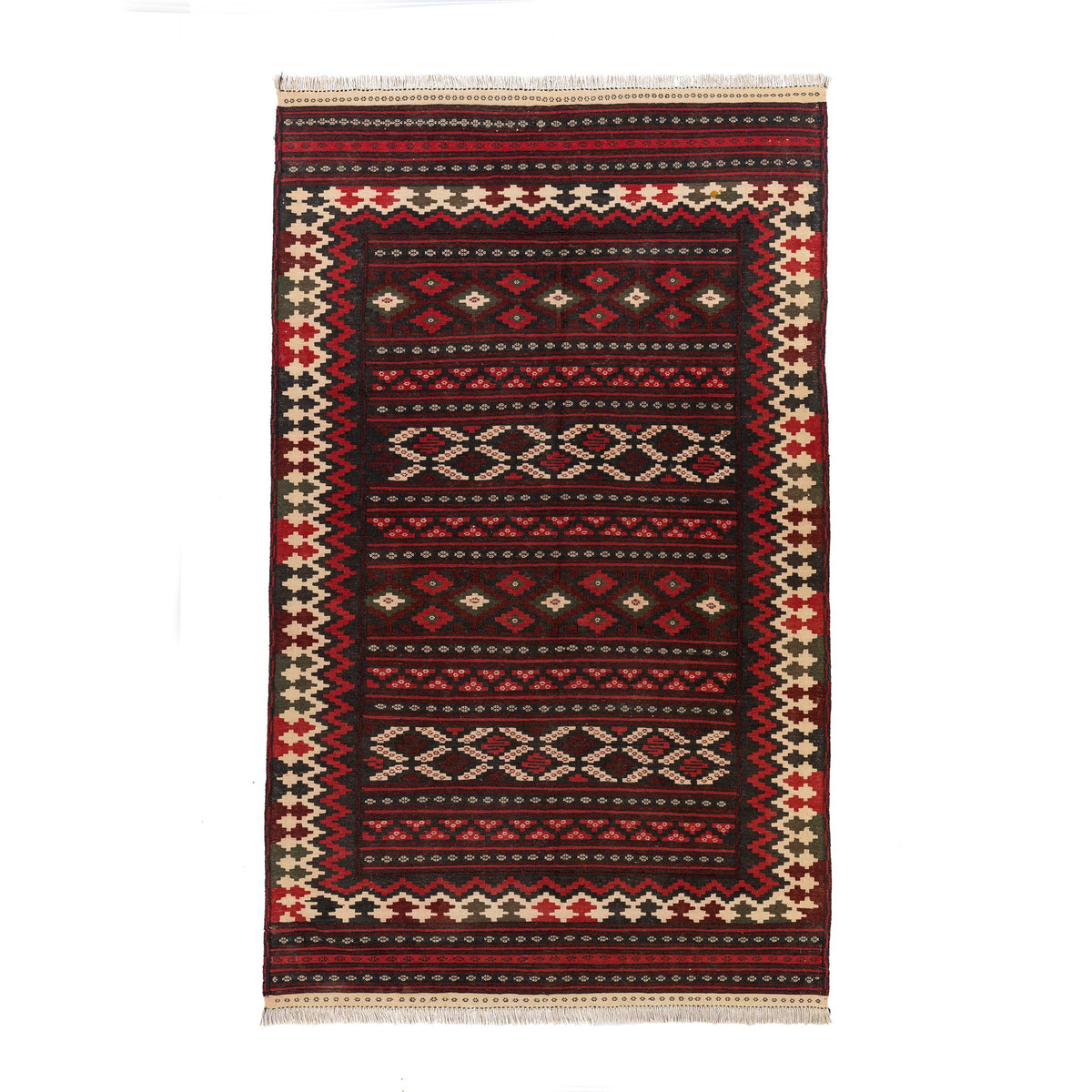 Golbarjasta Kilim (5.6 x 9.2)ft