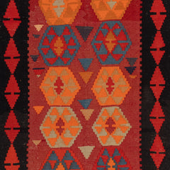 Ardebil Kilim (4.4 x 9.7)ft