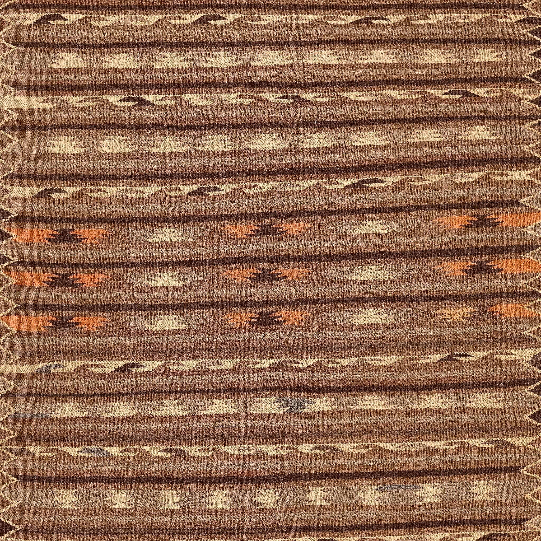 Turkmen Kilim (3.6 x 6.1)ft