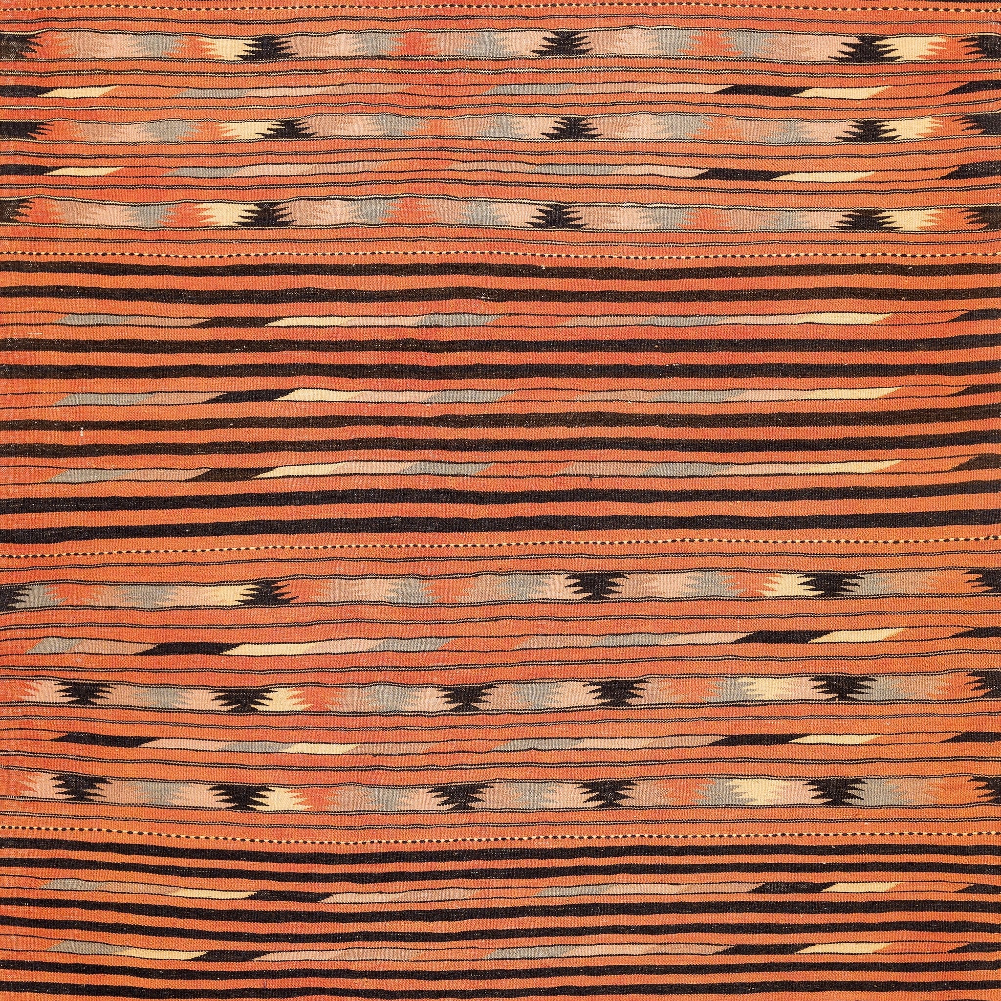 Turkmen Kilim (3.5 x 6.5)ft