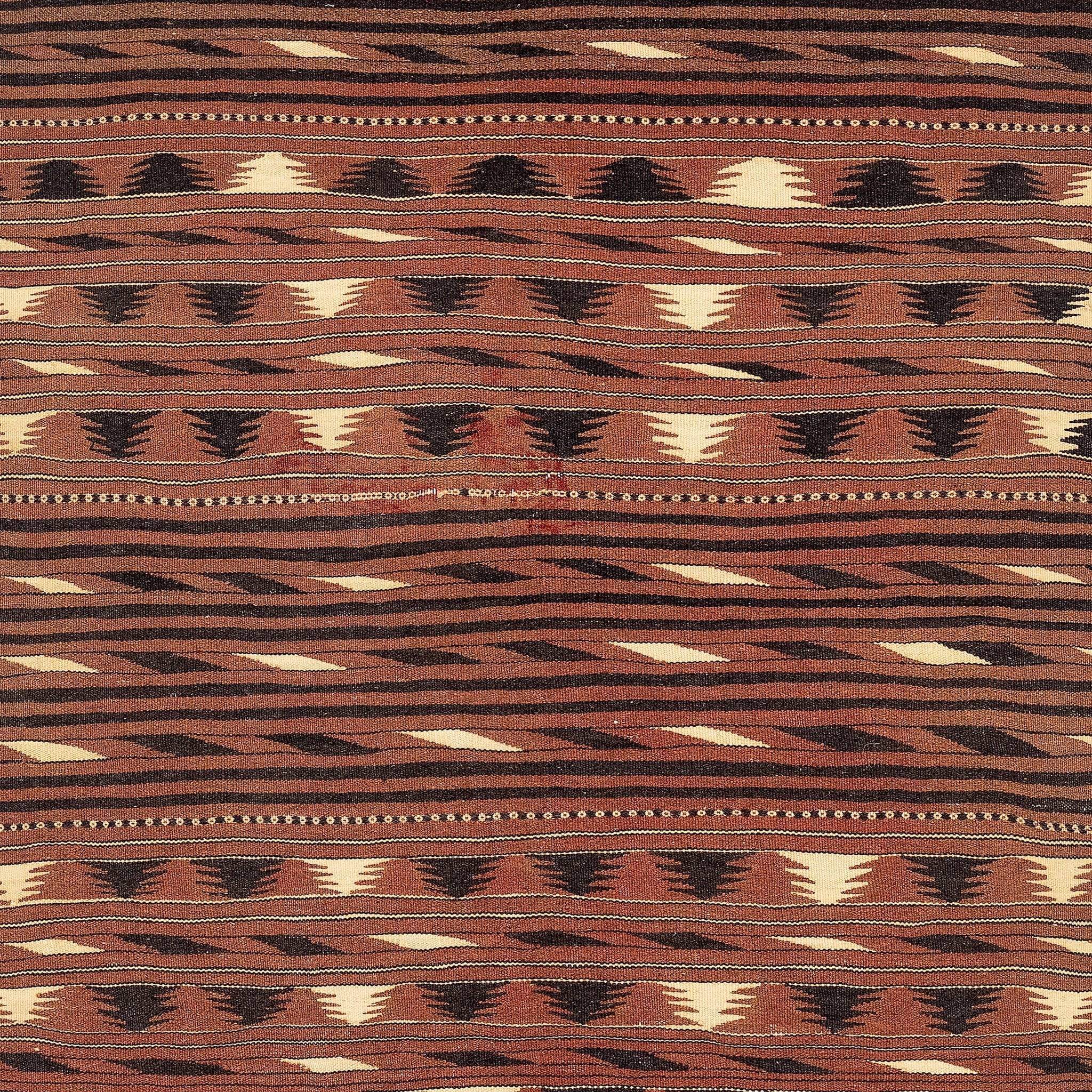Turkmen Kilim (3.1 x 6.4)ft