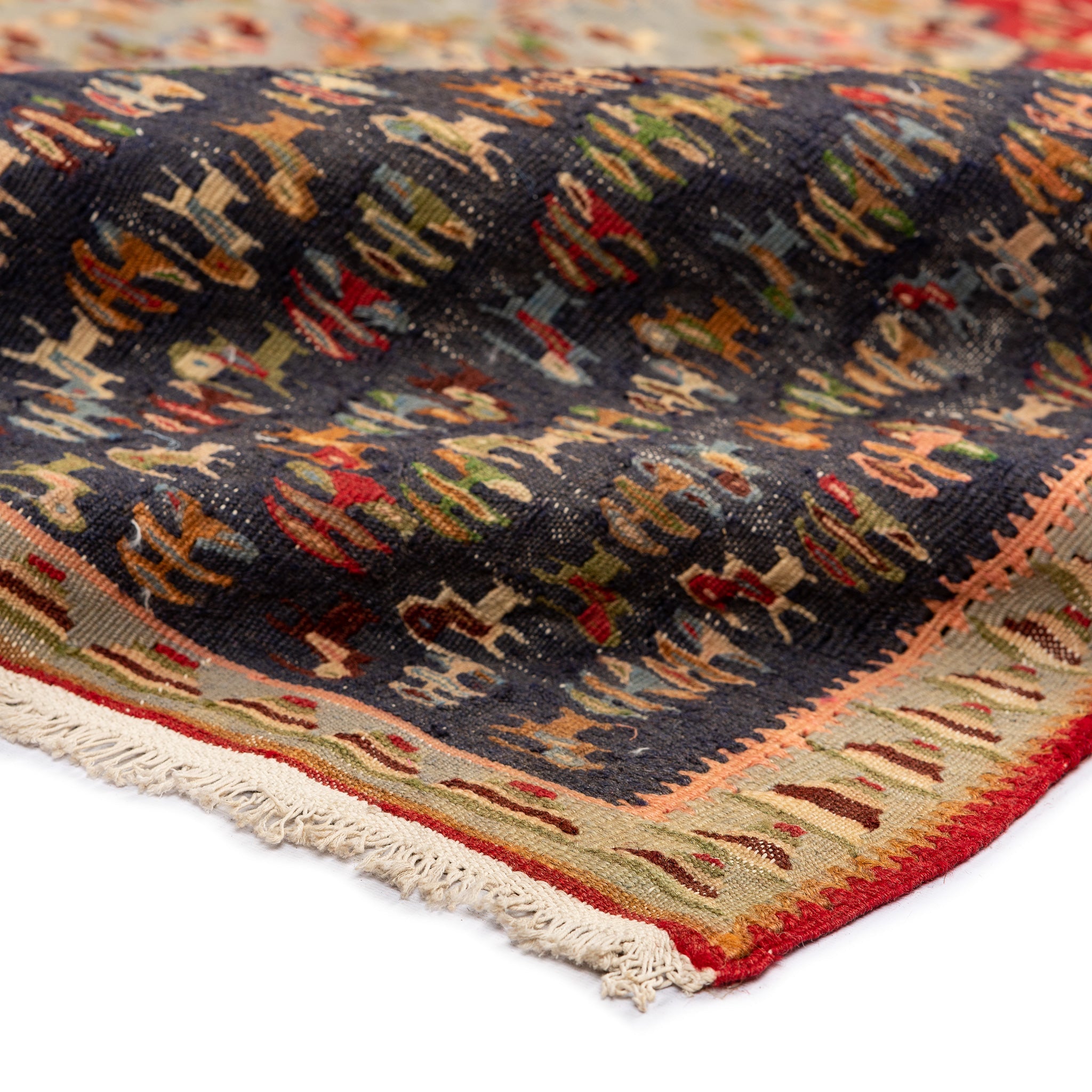 Senneh Kilim (4.1 x 4.4)ft