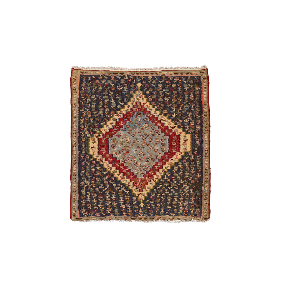 Senneh Kilim (4.1 x 4.4)ft