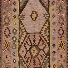 Ardebil Kilim (3.2 x 8.8)ft