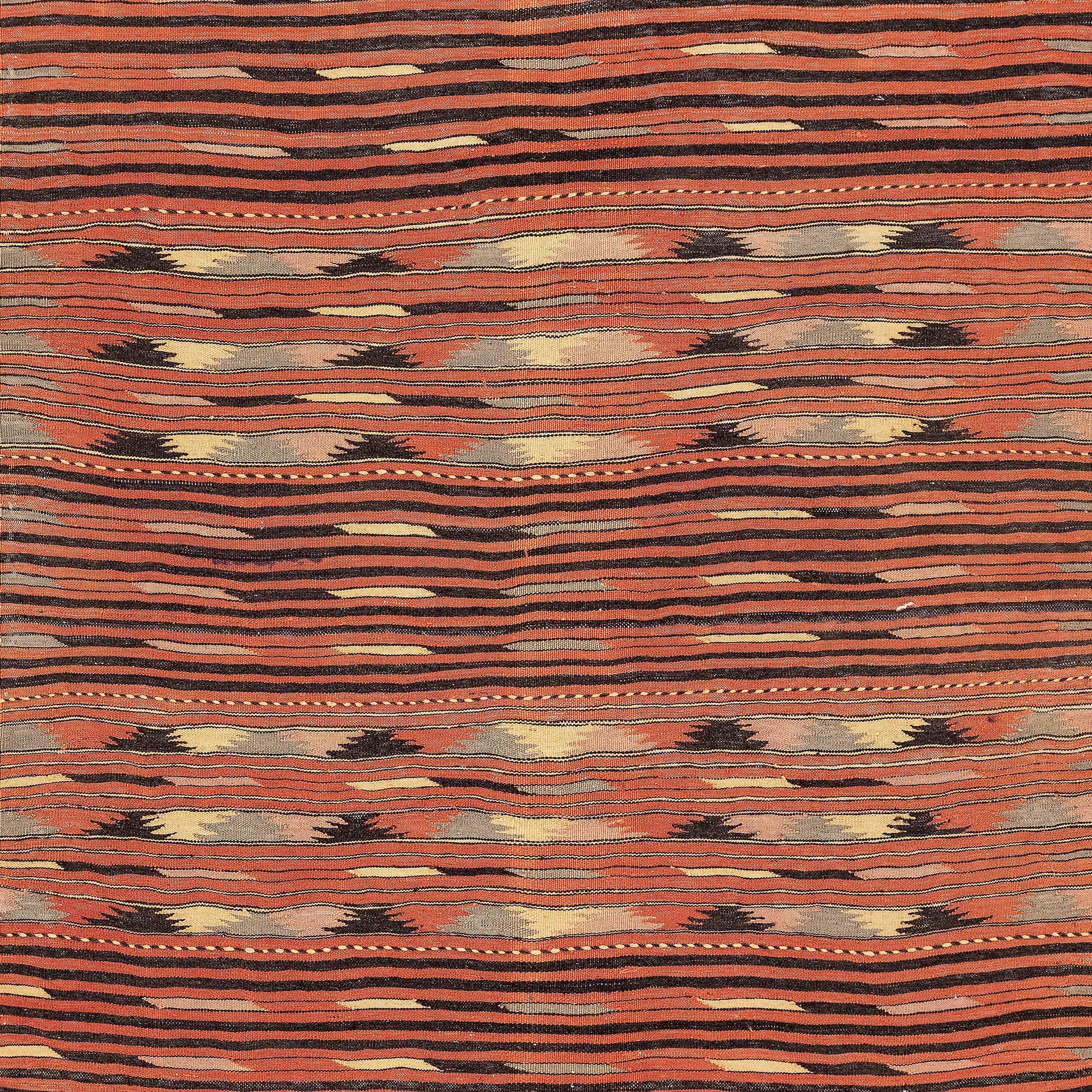 Turkmen Kilim (3.3 x 5.7)ft