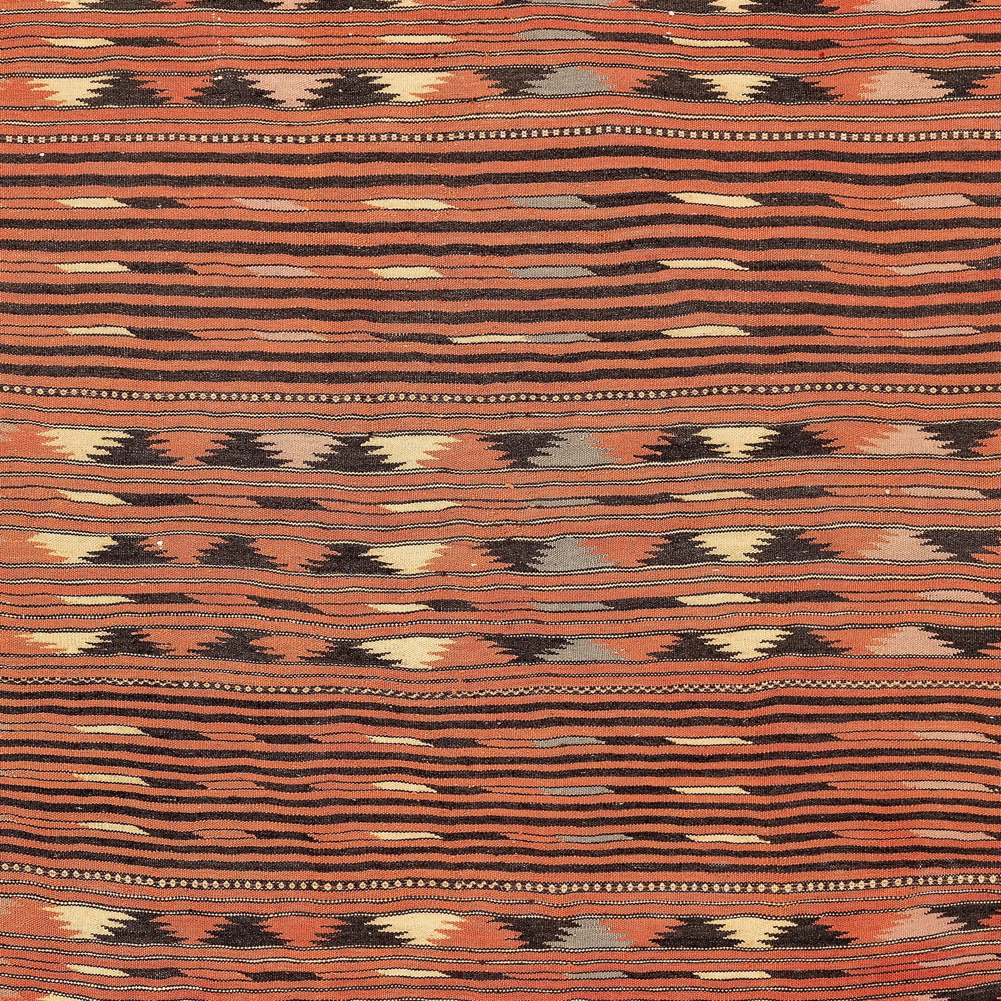 Turkmen Kilim (3.4 x 6.2)ft