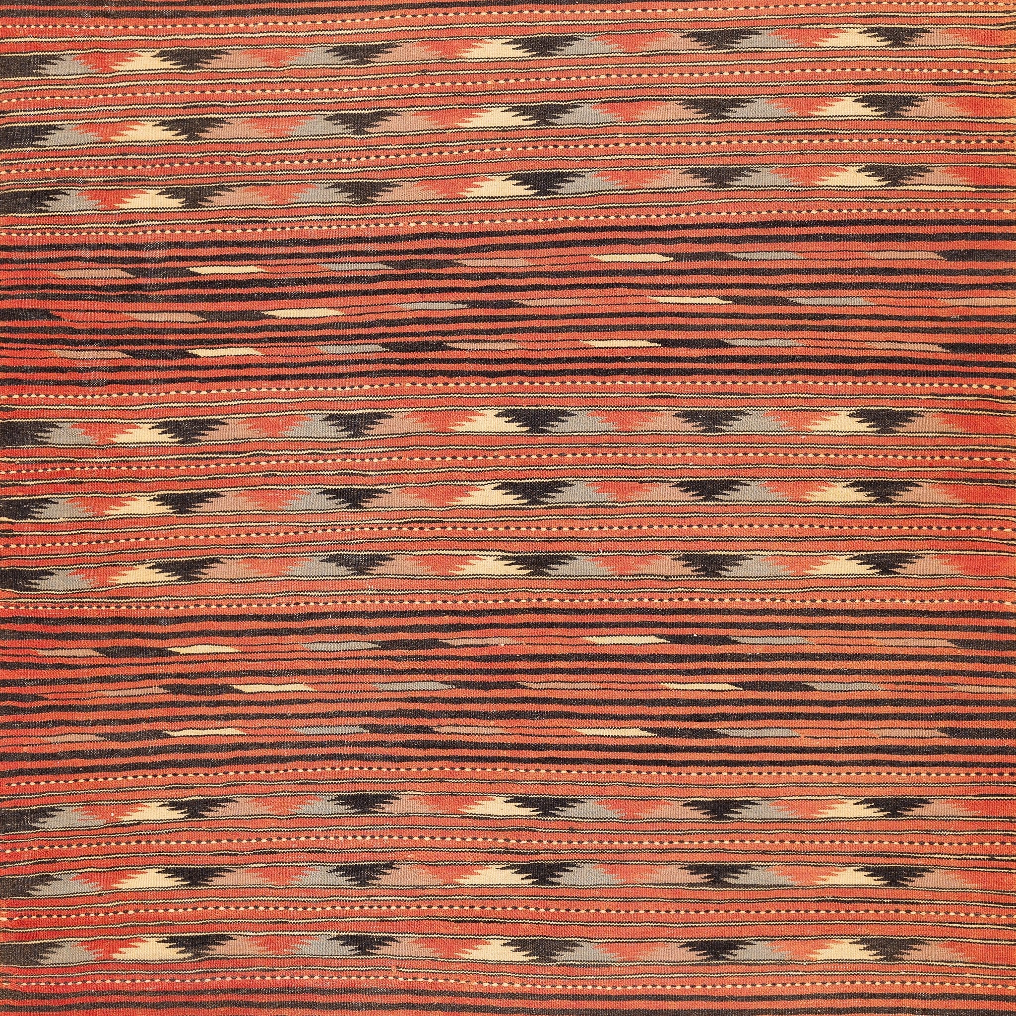 Turkmen Kilim (3.4 x 6.2)ft