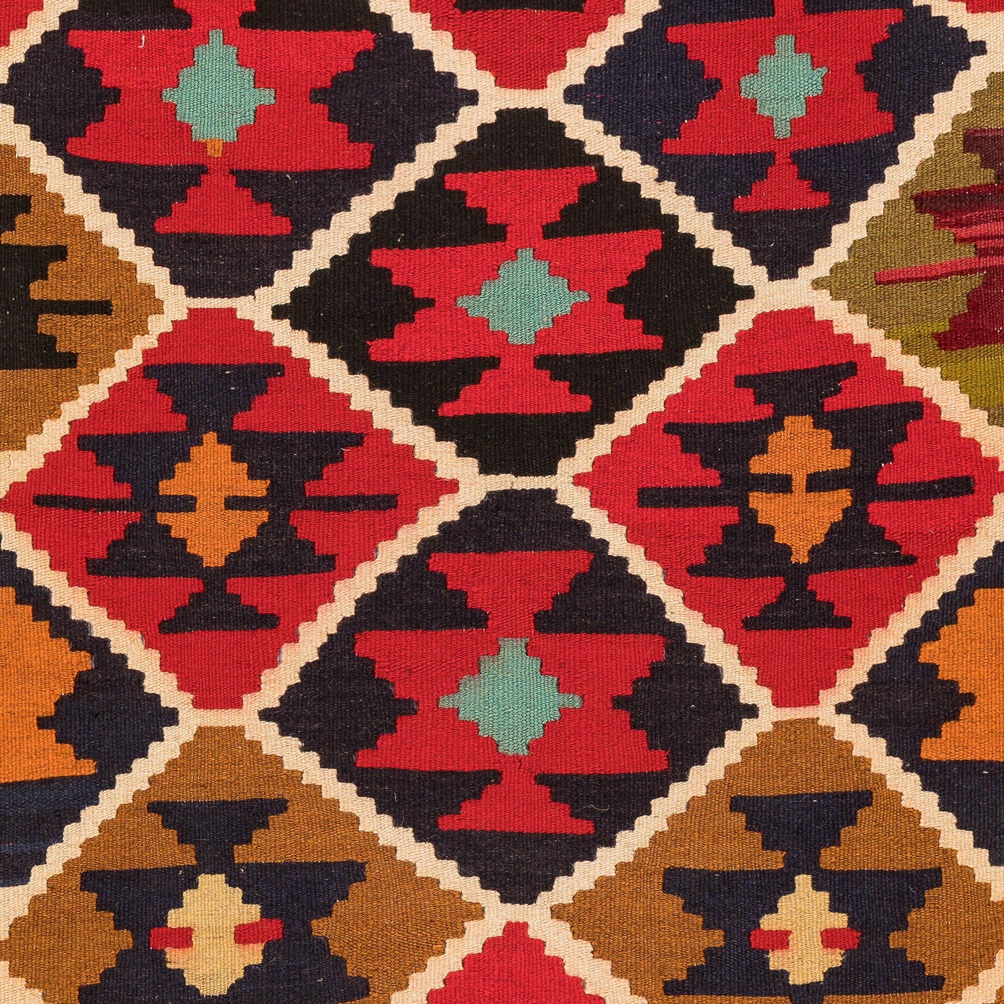 Ardebil Kilim (3.1 x 5.1)ft