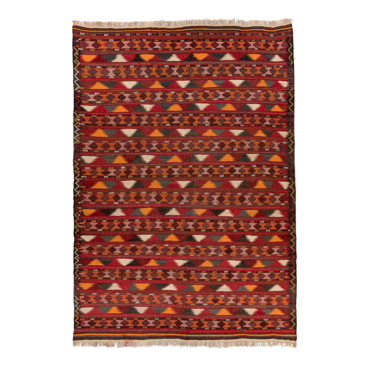 Soumak Kilim (8.6 x 12.4)ft