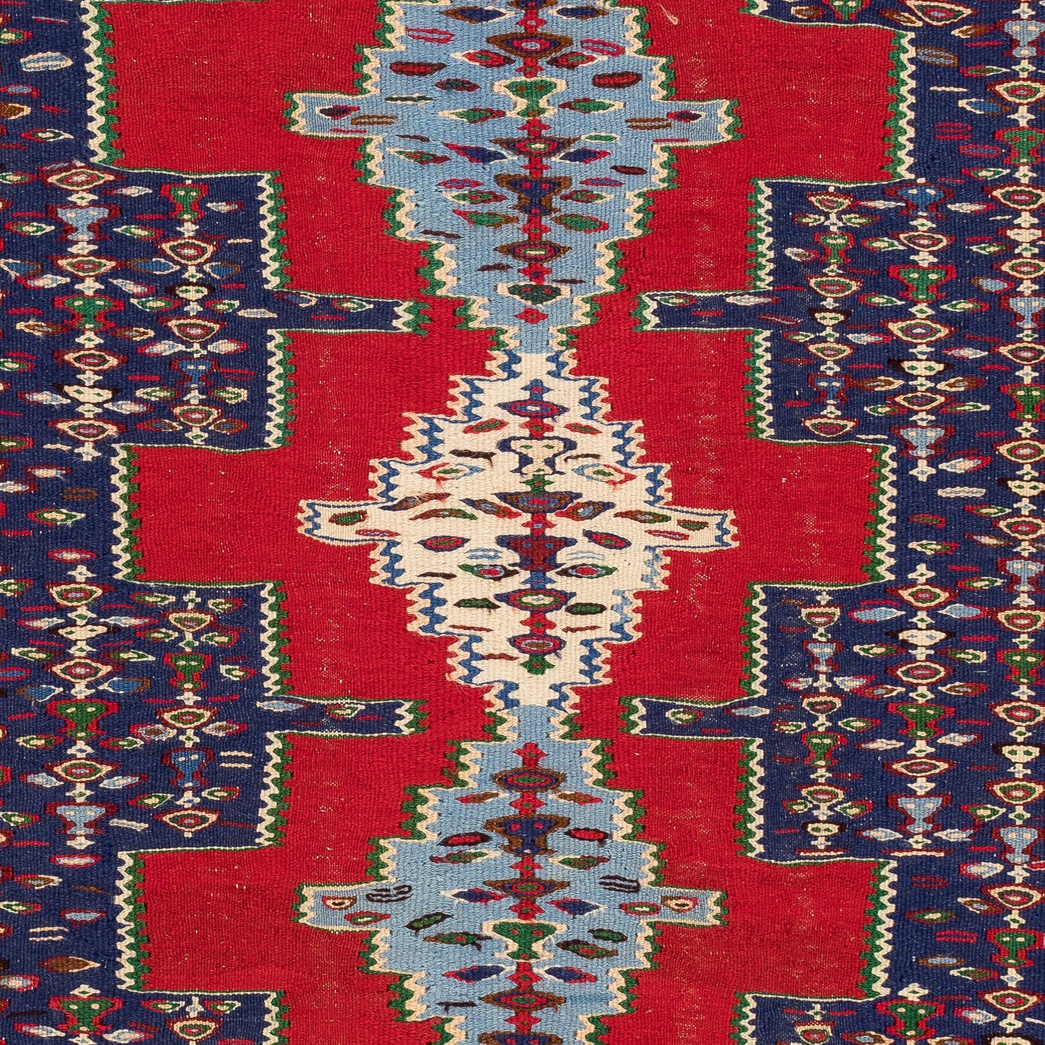 Senneh Kilim (4 x 4.3)ft