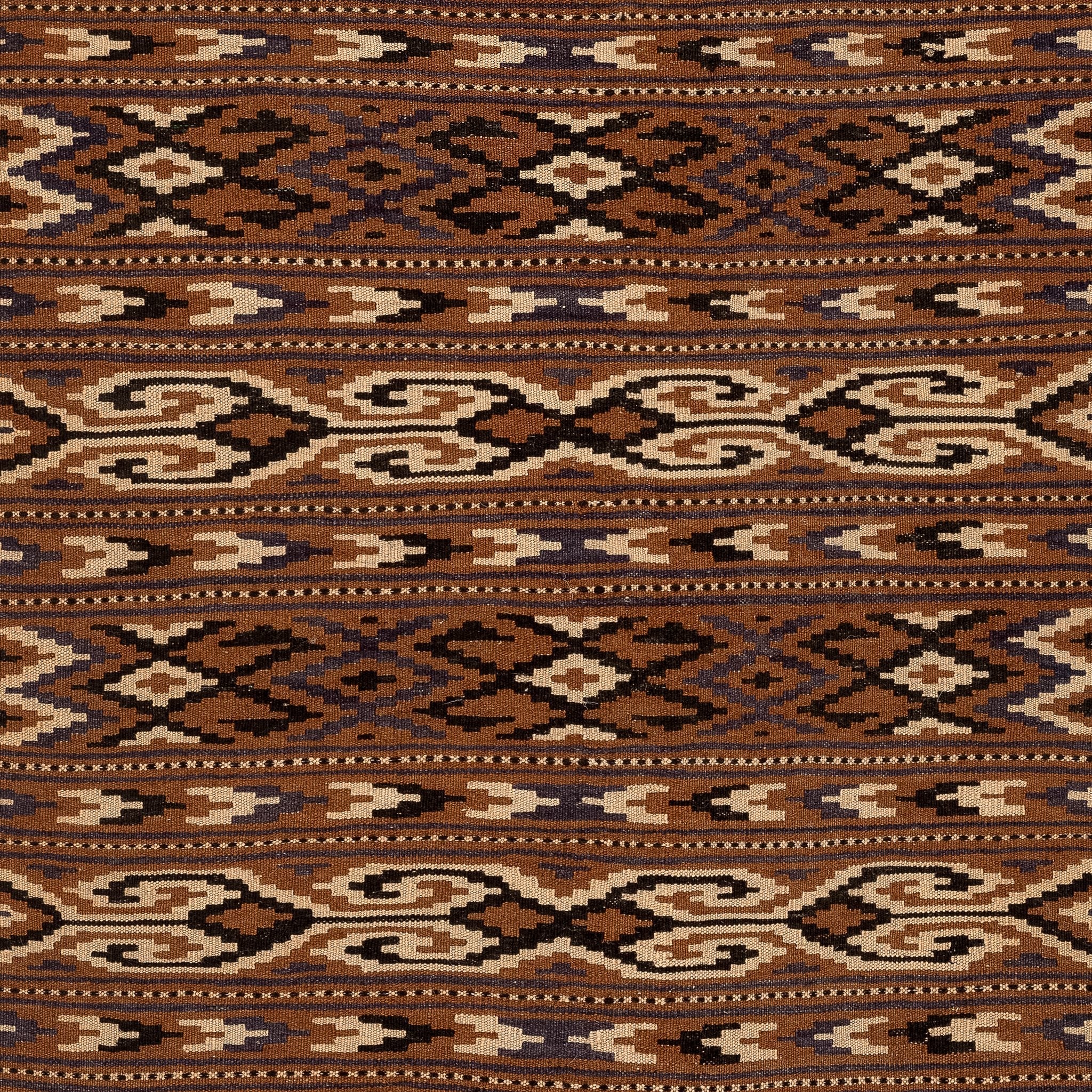 Turkmen Kilim (3.5 x 5.9)ft